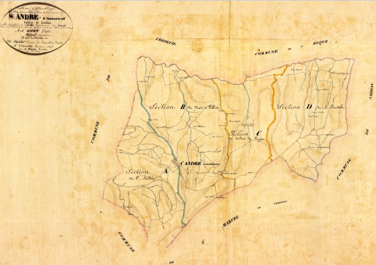 Figure 131-1 cadastre napoléonien